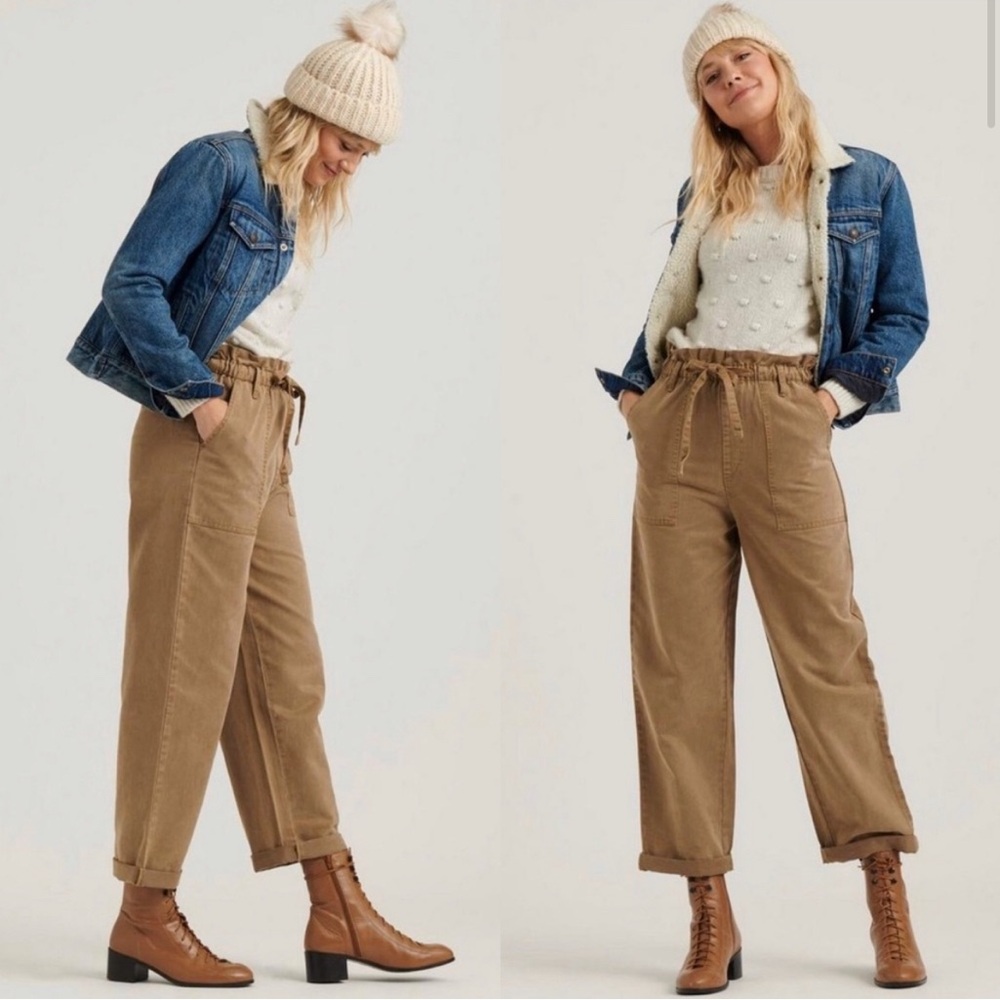 Lucky brand paper bag pants